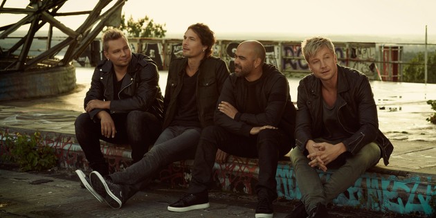 Sunrise Avenue am 14. August 2013 in Berlin. Am 15. Juni kommen die Finnen nach Bensheim.Foto: Olaf Heine