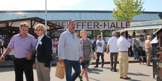 Die Stadtverwaltung Lampertheim präsentiert sich mit breitem Themenspektrum auf der LA-Messe. Archivfoto: Hannelore Nowacki