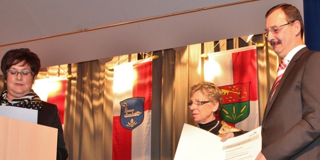 Heitere Stimmung im Bürgerzentrum und viel Dank