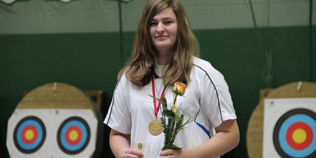 Johanna David sicherte sich bei der Deutschen Meisterschaft den achten Platz. Foto: oh