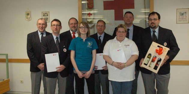 Ehrungen langjähriger Mitglieder standen auf dem Programm der Mitgliederversammlung des DRK Lampertheim. Foto: Sigrid Samson