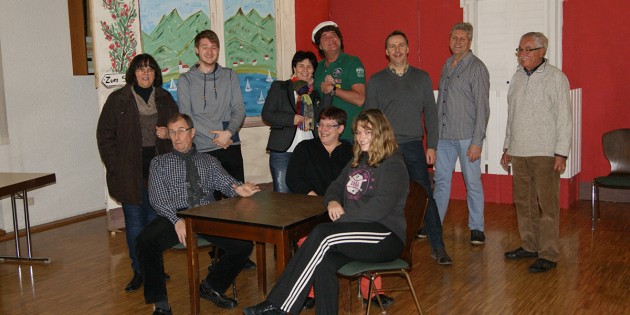 Die Solisten des MGV Harmonie Bürstadt absolvierten die Probe mit sichtlich Spaß. Foto: oh