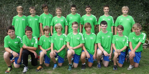 Das Team der C-Jugend des TV Lampertheim der Saison 2013/2014. Foto: oh