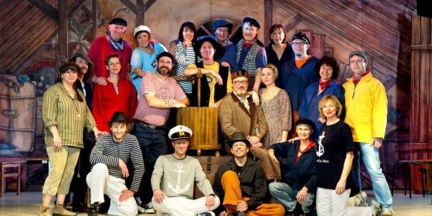 „Der Geist, der aus den Keltern kam“: Der Odenwälder Shanty-Chor gastiert am 10. Mai in Bürstadt. Foto: oh