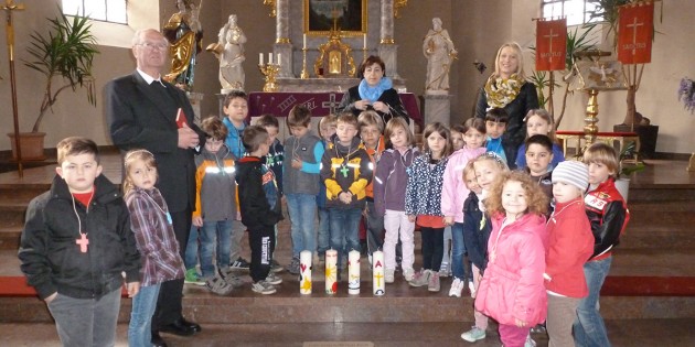 Waren mit viel Freue dabei: Die angehenden Schulkinder der Kita Pater Alfred Delp. Foto: oh
