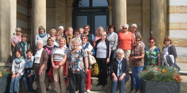 Verbrachten fünf abwechslungsreiche Tage im Frankenland: Die Nordheimer Landfrauen. Foto: oh