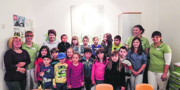 Zufriedene Kinder in der Zahnarztpraxis. Foto: oh