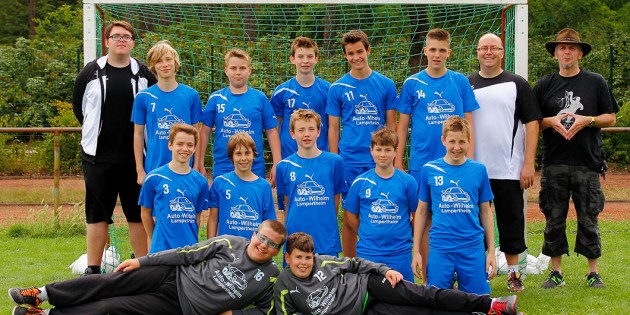 Erneut mit starker Leistung: Die Jugendhandballer des TV Lampertheim. Foto: oh