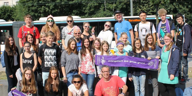 Viel Freude erlebten die Teilnehmer des 7. Jugendkirchentag (JUKT) der Evangelischen Kirche in Hessen und Nassau. Foto: oh