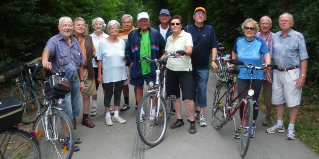 Nordic Walking und Radfahren: Die Absolventen des Sportabzeichens zeigten starke Leistungen. Foto: oh