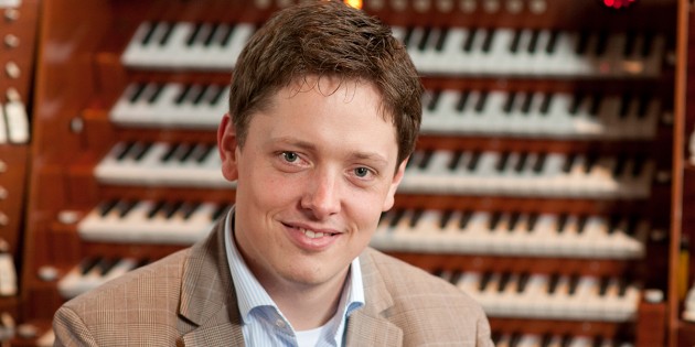 Der Mainzer Domorganist wird am 10. August  Daniel Beckmann zu Gast in der Domkirche sein. Die Zuhörer können gespannt sein und sich auf ein wunderbares Orgelkonzert freuen. Foto: oh