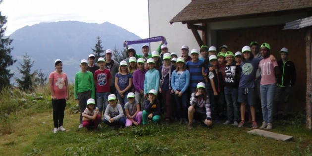 Viel Spaß in den Alpen hatten die Teilnehmer der Jugendfreizeit des Evangelischen Dekanats Bergstraße- Foto: oh