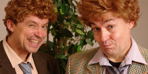 Wer kennt sie nicht? Das kongeniale Duo Badesalz wird gleich zweimal das Publikum in Bürstadt mit hessischer Comedy begeistern. Foto: oh