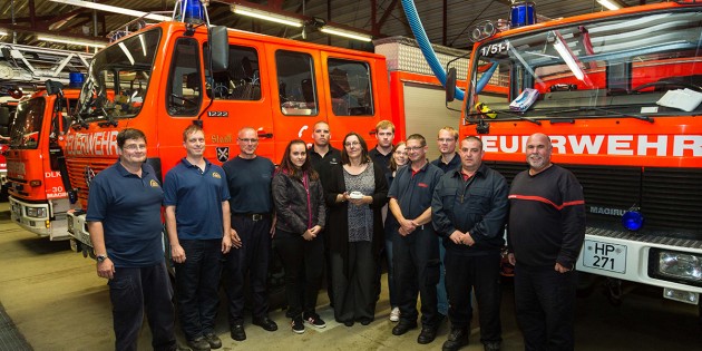 Dank an die Feuerwehr: Brandgeschädigte Familie über Unterstützung glücklich. Foto: oh