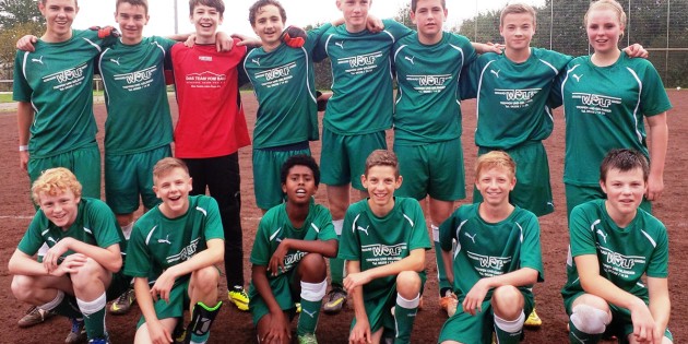 Die Sieger der Kreisliga-Qualifikationsgruppe aus Hüttenfeld. Foto: ehr