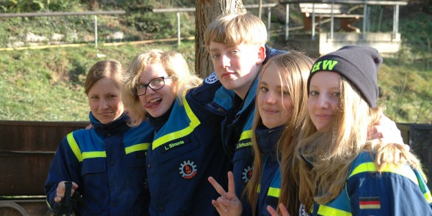Hatte viel Spaß zum Jahresabschluss: Die Jugendgruppe des THW Lampertheim. Foto: oh