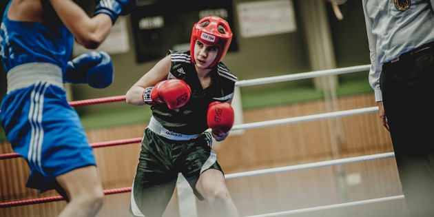 Wusste bei der 3. Boxgala in Bürstadt zu überzeugen: Liridon Oszog. Foto: oh