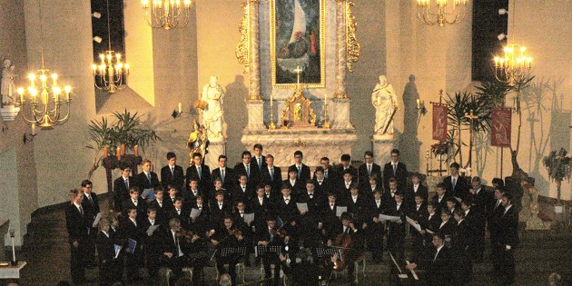 Ein ganz besonderes musikalisches Erlebnis bot der Nachwuchschor der Regensburger Domspatzen dem Publikum in der St. Andreas-Kirche mit seinem Weihnachtskonzert. Foto: Sigrid Samson