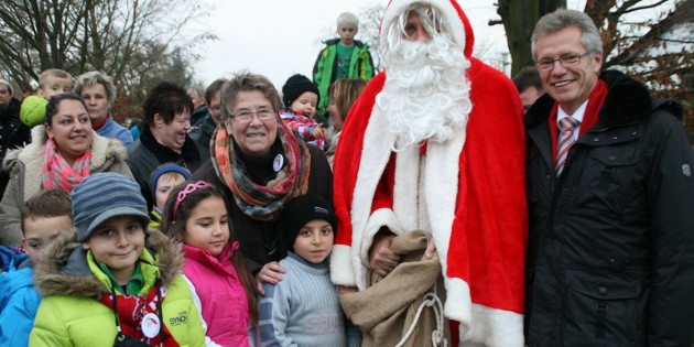 Nikolaus in Hofheim gesichtet