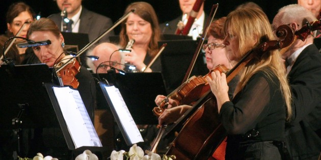 Bereits seit 2003 musizieren die „Starkenburg Philharmoniker“ gemeinsam. Mittlerweile ist ein 50-köpfiges Orchester entstanden, dass die Konzertwelt der Region zunehmend prägt. Foto: Manuel Ding
