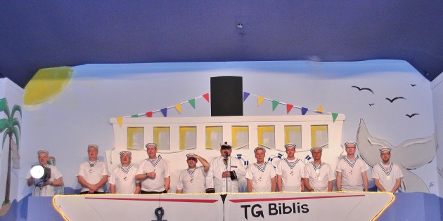 Das TG-Traumschiff voller Narren ging am Wochenende zweimal auf große Fahrt. Foto: Hannelore Nowacki