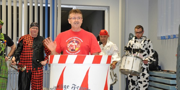 In einer närrischen Musikstunde bewies der Musikzug der Feuerwehr Bürstadt/Hofheim nicht nur sein musikalisches Talent, sondern zudem viel Humor. Foto: oh