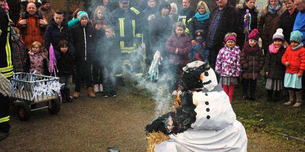 Der Winter wurde nun endgültig verabschiedet– der Frühling kann kommen. Foto: Sigrid Samson