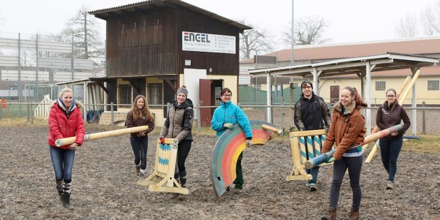 Die Vorbereitungen für die anstehenden Turniere laufen beim Reitverein Riedrode auf Hochtouren. Foto: oh