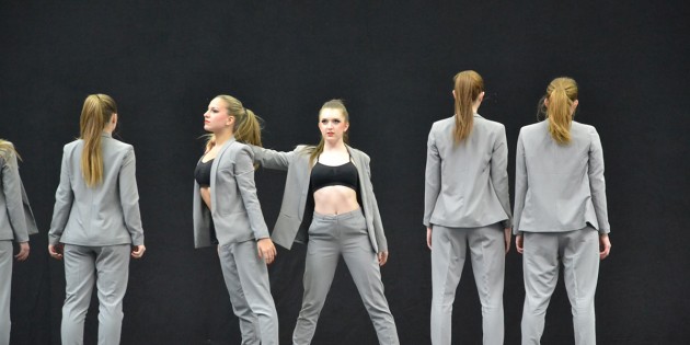 Überraschten gleich zu Saisonbeginn mit einer gekonnten Choreographie und begeisterten einmal mehr das Publikum: Piccola. Foto: oh
