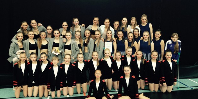 Mit „Coco", „At leisure" und „Piccola" überzeugten am Wochenende gleich drei Jazz- und Modern-Dance-Formationen der TG Bobstadt sowohl die Jury als auch das Publikum. Foto: oh