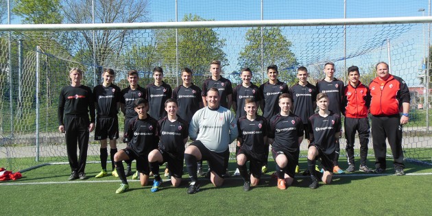 Spielten eine starke Saison: Die B-Jugendlichen des JFV Bürstadt. Foto: oh