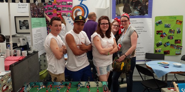 Das „Chill-Out-Kaffee" bot auf dem Kirchentag Raum zur Erholung. Foto: oh