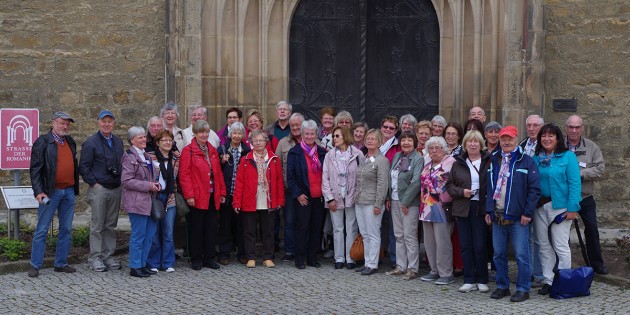 Die Reisegruppe aus dem Ried begab sich auf die vielfältigen Spuren Martin Luthers. Foto: Dek.Ried/J.Jacob