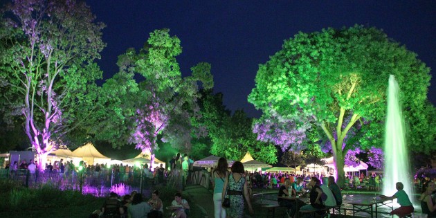 Das Lichterfest im Park verzaubert die Besucher am 4. Juli bereits zum 34. Mal. Archivfoto: Hannelore Nowacki