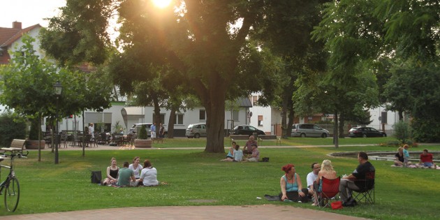 Den Sommer entspannt genießen: Das konnten die Besucher des ersten Sommerfestes der Jusos. Foto: oh