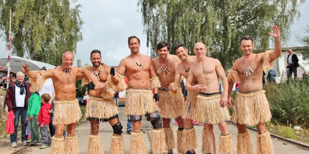 Sieger im sportlichen Wettkampf wurden die Männer von „Hawaii 6 0“. Foto: Hannelore Nowacki
