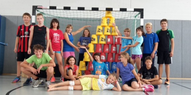 Die Teilnehmer des Trainingslager der SG Neptun hatten viel Spaß - nicht nur beim Schwimmen. Foto: oh