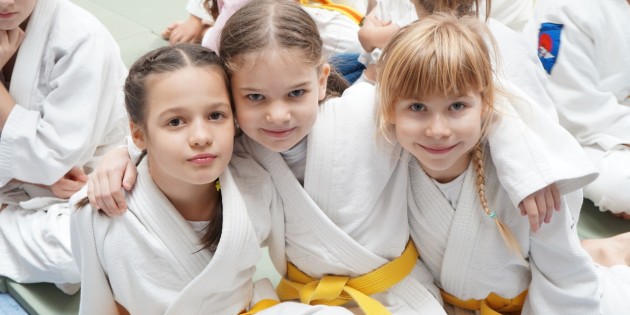 Auch die Judo-Mädls vom 1. JCB suchen ab dem 2. Oktober wieder nach Verstärkung! Foto: oh