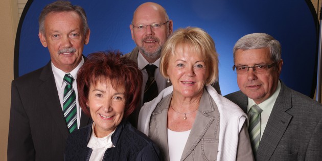 Engagiert für die Bürger und die Sonnenstadt – ob im Kreis oder in Bürstadt: Die Kandidaten der CDU. Foto: oh