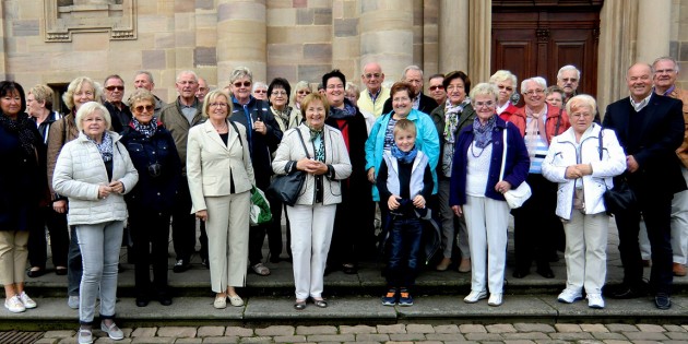 Fulda war das Ziel der Reisegruppe des GV Frohsinn – und die Sängerinnen und Sänger sowie ihre Gäste nahmen viel Wissenswertes mit nach Hause. Foto: oh
