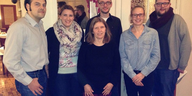 Der neu gewählte Vorstand des Badmintonverein Lampertheim blickt positiv ins neue Jahr. Foto: oh