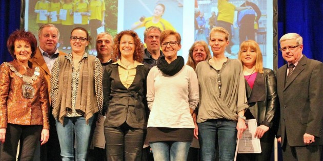 Neujahrsempfang der Stadt Bürstadt für Bürger mit Sportlerehrung