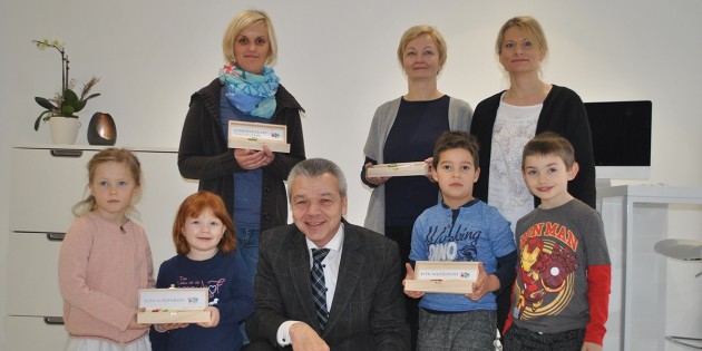 Freude über nachträgliches Weihnachtsgeschenk kurz vor Ostern