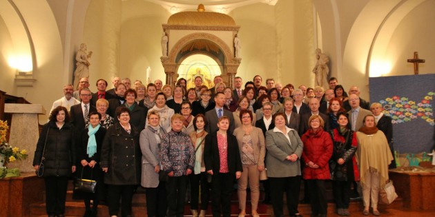 Die Goldene Kommunion wurde im Rahmen eines festlichen Gottesdienstes am Ostermontag in St. Michael gefeiert. Foto: Hannelore Nowacki