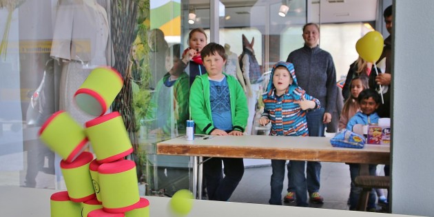 Bei der Kinderolympiade stand der Spaß im Vordergrund. Doch auch sensationelle Hauptpreise waren bei der Verlosung zu gewinnen. Foto: Hannelore Nowacki