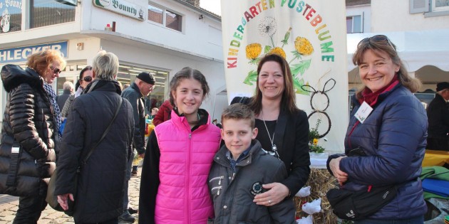 Frühlingsspaziergang und Kinderfest in Biblis
