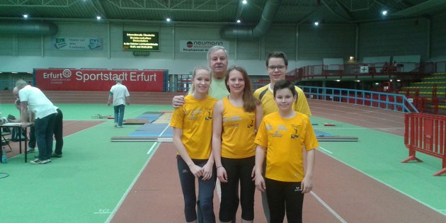 Auch bei den Deutschen Meisterschaften eine Klasse für sich: Der Nachwuchs der Bürstädter Rasenkraftsportler. Foto: oh