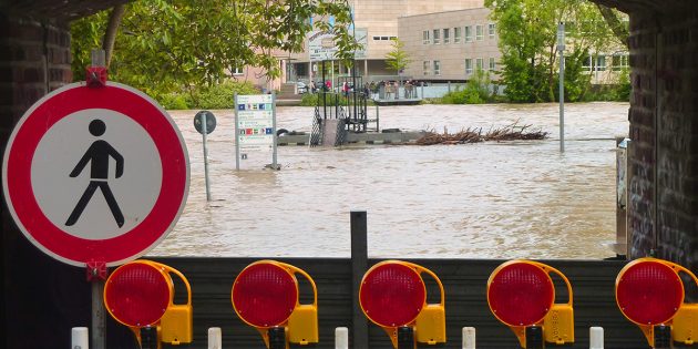 Der Hochwasserschutz genießt in Bürstadt Priorität – damit solche Anblicke in der Sonnenstadt verhindert werden. Foto: pixabay.com