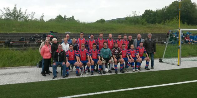 Starke Leistung, dennoch unglücklich ausgeschieden: Das Team Bergstraße beim Hessentags-Fußballturnier. Foto: oh
