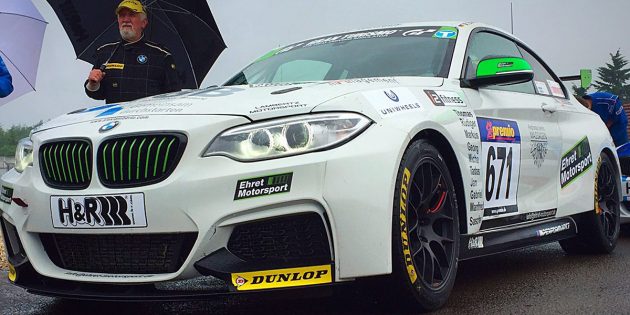 Regen konnte Marc Ehrets BMW nichts anhaben. Dennoch versagte die Technik. Foto: oh